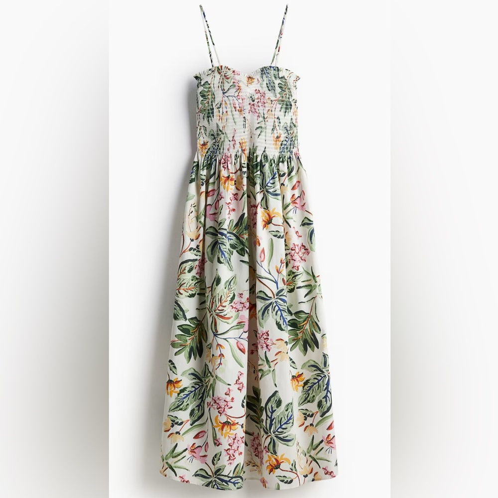 H&M Floral Midi Dress